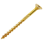 Шуруп конструкционный для дерева с потайной головкой 10,0х140 желт. 50 шт. в уп