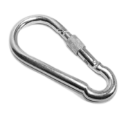 Карабин с фиксатором оцинк. DIN 5299D 6мм упак. 50 шт