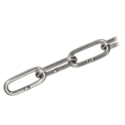 Цепь сварная длиннозвенная оцинк. DIN 5685/С D2 10мм - 10м.боб.