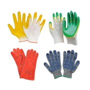 Перчатки 10 класс П/Ш с ПВХ 1 пара в уп.