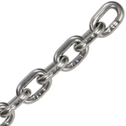 Цепь сварная короткозвенная нерж. А2 DIN 766 4мм - 25м.боб.