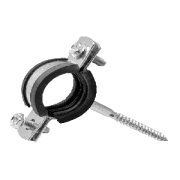 Хомут металлический с саморезом d 7х70 NT 1/4