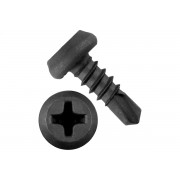 Саморез п/цилиндр. головка  3,5х11фосфатированныйсверло1000шт. в уп.