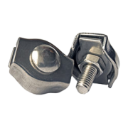 Зажим троса плоский оцинк. Simplex 10ммх1 100шт. в уп.