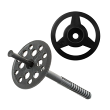 Дюбель для изоляции с пластиковым стержнем и рондоль