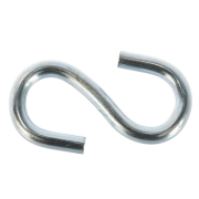 Крюк S-образный оцинк. 5мм - 100шт. в уп.