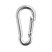 Карабин оцинк. DIN 5299C 4мм 200шт. в уп.